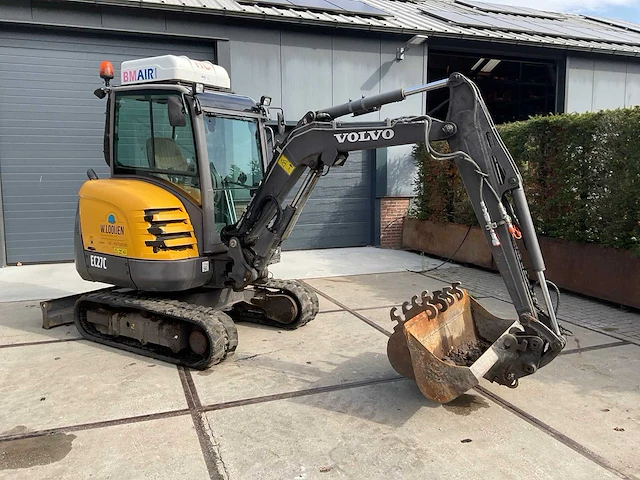 2016 volvo ec27c midigraafmachine - afbeelding 15 van  20