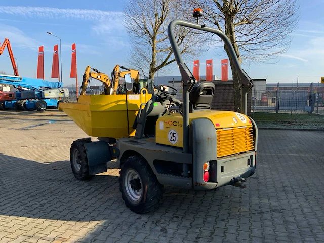 2016 wacker neuson 4001 / d04-02 knik dumper - afbeelding 20 van  24