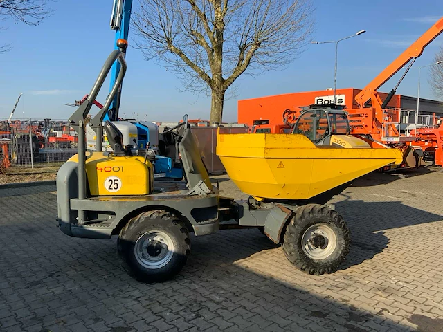 2016 wacker neuson 4001 / d04-02 knik dumper - afbeelding 22 van  24