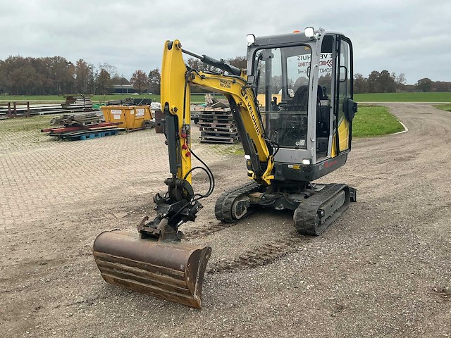 2016 wacker neuson et18 /ds minigraafmachine - afbeelding 27 van  51