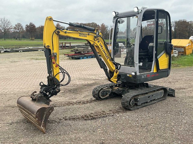 2016 wacker neuson et18 /ds minigraafmachine - afbeelding 48 van  51