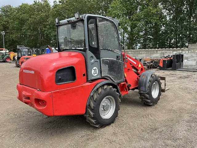 2016 weidemann 3070 cx80lp wiellader - afbeelding 29 van  33