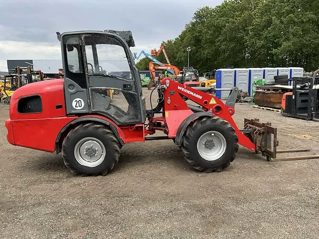 2016 weidemann 3070 cx80lp wiellader - afbeelding 30 van  33