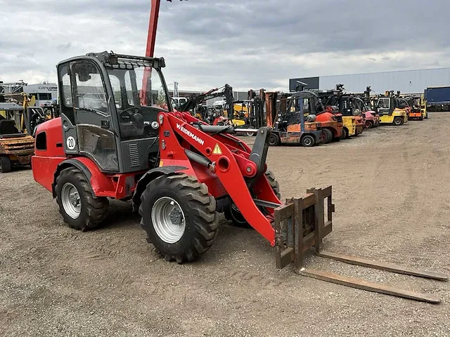 2016 weidemann 3070 cx80lp wiellader - afbeelding 31 van  33