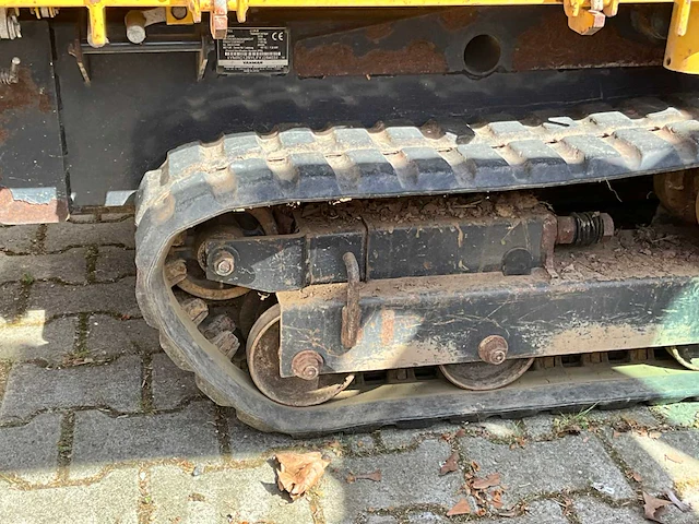 2016 yanmar c12r-b 3 zijdige rupsdumper - afbeelding 10 van  25