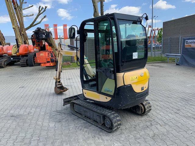 2016 yanmar sv18 crex mini graafmachine - afbeelding 19 van  25
