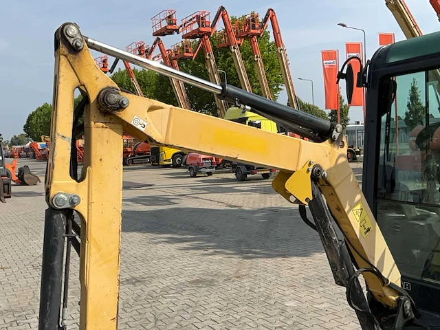 2016 yanmar sv18 crex mini graafmachine - afbeelding 9 van  38
