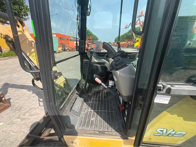 2016 yanmar sv18 crex mini graafmachine - afbeelding 16 van  38