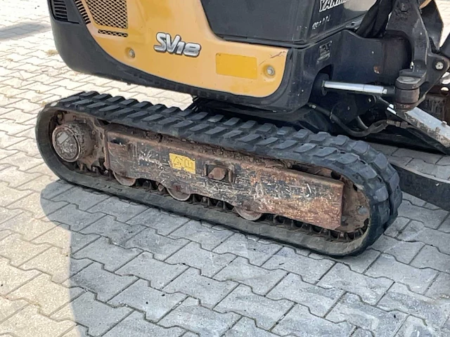 2016 yanmar sv18 crex mini graafmachine - afbeelding 28 van  38