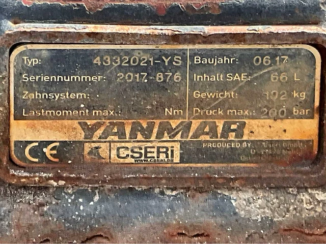 2016 yanmar sv18 crex mini graafmachine - afbeelding 31 van  38