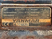 2016 yanmar sv18 crex mini graafmachine - afbeelding 31 van  38