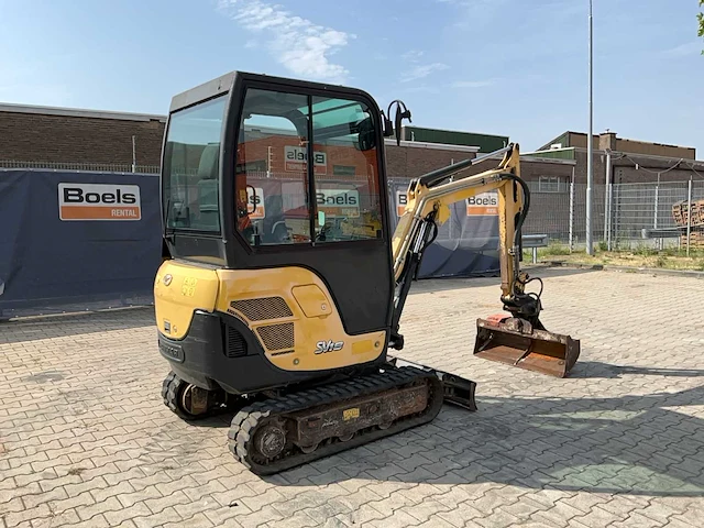 2016 yanmar sv18 crex mini graafmachine - afbeelding 34 van  38