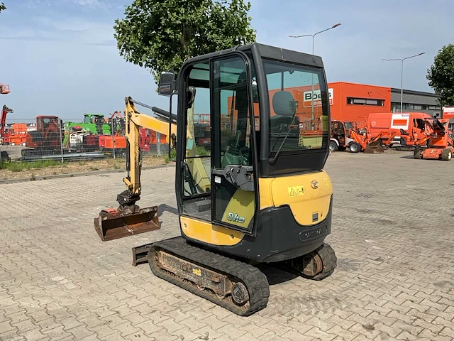 2016 yanmar sv18 crex mini graafmachine - afbeelding 36 van  38