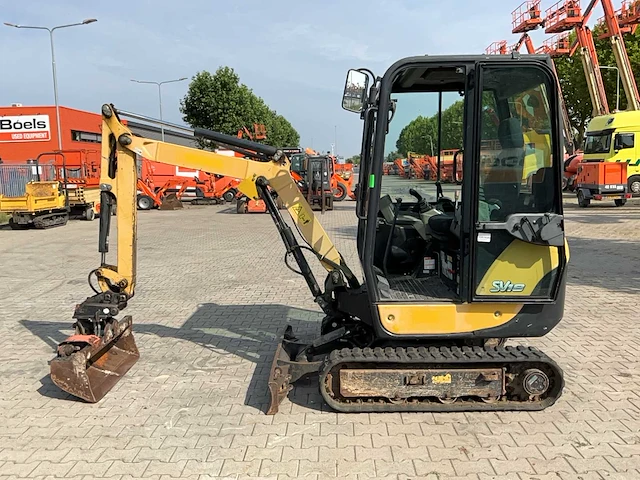 2016 yanmar sv18 crex mini graafmachine - afbeelding 37 van  38