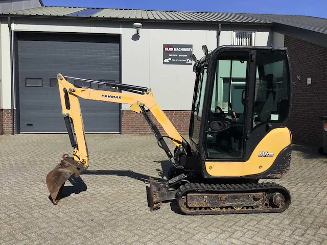 2016 yanmar sv18 minigraafmachine - afbeelding 8 van  18