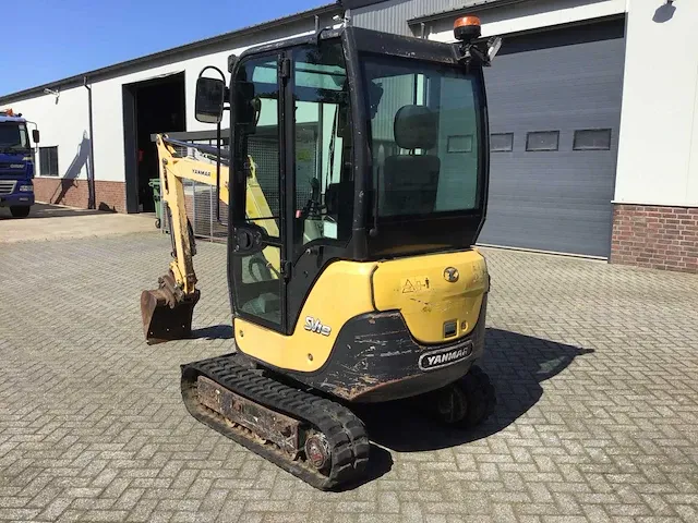 2016 yanmar sv18 minigraafmachine - afbeelding 13 van  18