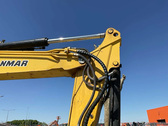 2016 yanmar vio80-u midi rupsgraafmachine binnendraaier - afbeelding 4 van  31