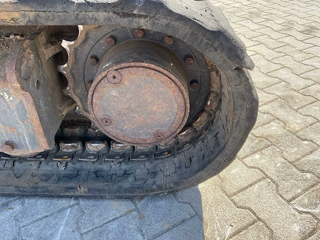 2016 yanmar vio80-u midi rupsgraafmachine binnendraaier - afbeelding 14 van  31