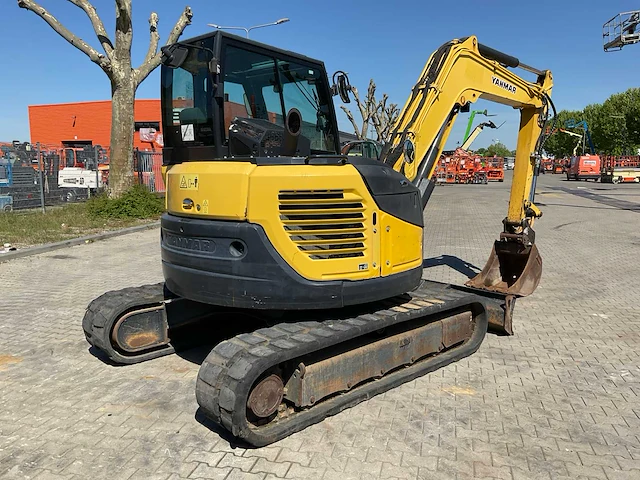 2016 yanmar vio80-u midi rupsgraafmachine binnendraaier - afbeelding 23 van  31
