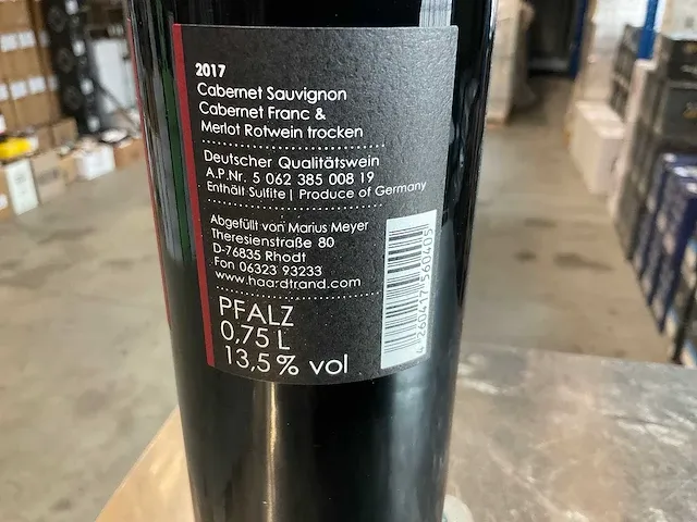 2017 - cabernet sauvignon (24x) - afbeelding 2 van  3