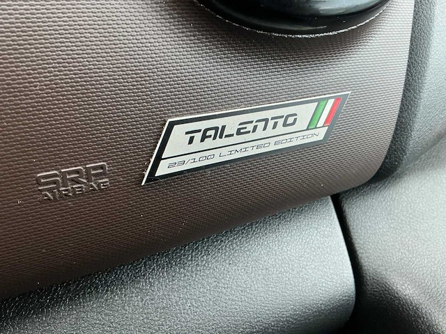 2017 - fiat - talento - 1.6 mj l2h1 dc sx - limited edition 23/100 - bedrijfswagen - afbeelding 11 van  20