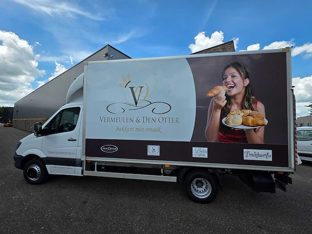 2017 - mercedes-benz - sprinter - 516 2.2 cdi 432 - geconditioneerde bakwagen met dhollandia laadklep - afbeelding 5 van  44