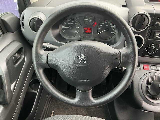 2017 - peugeot - partner - 122 1.6 bluehdi l1xr - bedrijfswagen - afbeelding 10 van  11