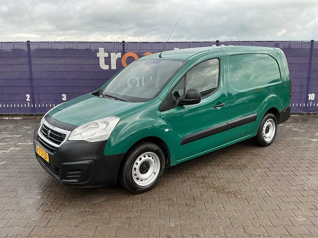 2017 - peugeot - partner - 122 1.6 bluehdi l1xr - bedrijfswagen - afbeelding 1 van  11