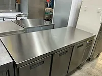 2017 afinox linear 70 3 l tn s koelwerkbank - afbeelding 2 van  7