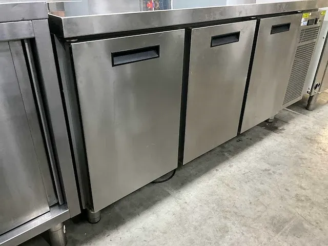 2017 afinox linear 70 3 l tn s koelwerkbank - afbeelding 3 van  7