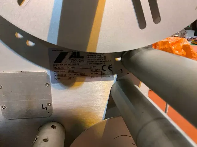 2017 al tech alrotma t-8412 print- en etiketteermachine - afbeelding 8 van  10