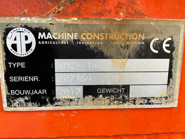 2017 ap mixi+ xmc 140/320 beregeningshaspel - afbeelding 24 van  32