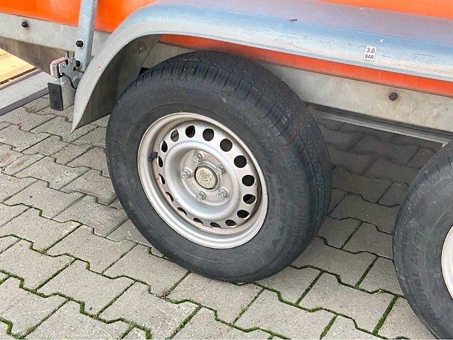 2017 atec eb2 2-1 dubbelas aanhangwagen - afbeelding 8 van  21