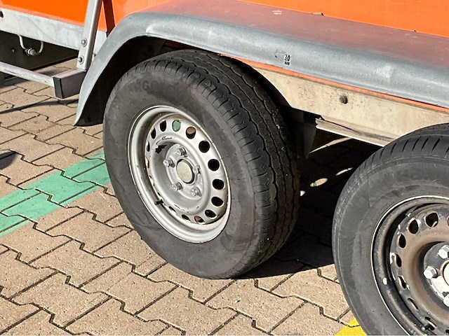 2017 atec eb2 2-1 dubbelas aanhangwagen - afbeelding 9 van  21