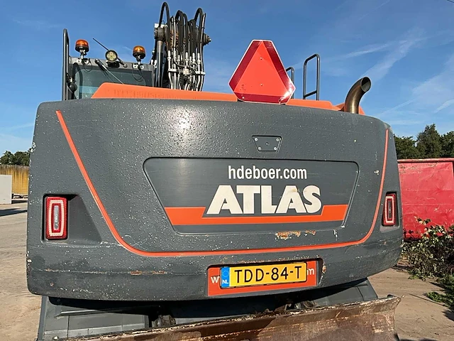 2017 atlas 160w banden graafmachine - afbeelding 16 van  48