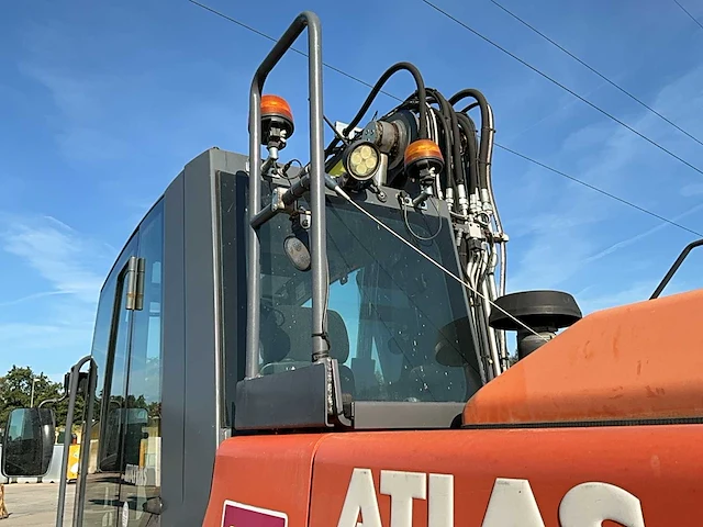 2017 atlas 160w banden graafmachine - afbeelding 19 van  48