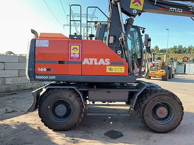 2017 atlas 160w banden graafmachine - afbeelding 34 van  48