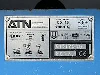 2017 atn cx15 bl hoogwerker - afbeelding 37 van  42
