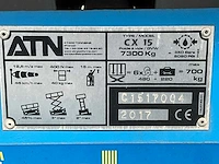 2017 atn cx15 schaarhoogwerker - afbeelding 16 van  23