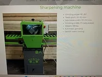 2017 bandzaag slijpmachine mebor - afbeelding 9 van  9