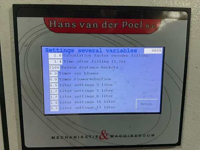 2017 bercomex aquamatic aq-mt emmervulmachine (automaat) - afbeelding 2 van  15