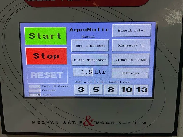 2017 bercomex aquamatic aq-mt emmervulmachine (automaat) - afbeelding 15 van  15