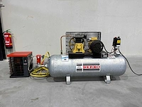 2017 berko ba220/100/8 luchtcompressor met sc 10 luchtdroger