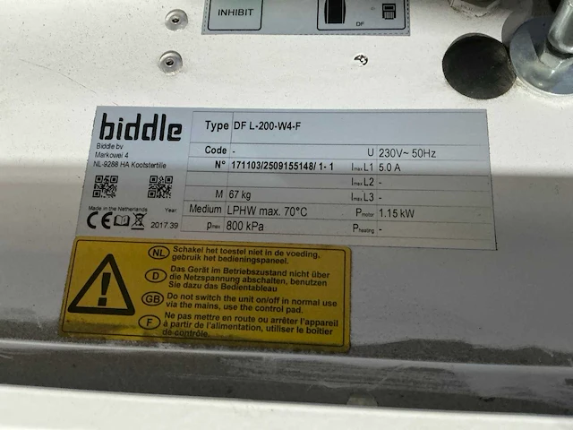 2017 biddle df l-200-w4-f comfort-luchtgordijn - afbeelding 9 van  9