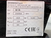 2017 biemmedue ge-36 heater - afbeelding 7 van  7