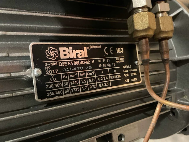 2017 biral inline circulatiepomp - afbeelding 4 van  5