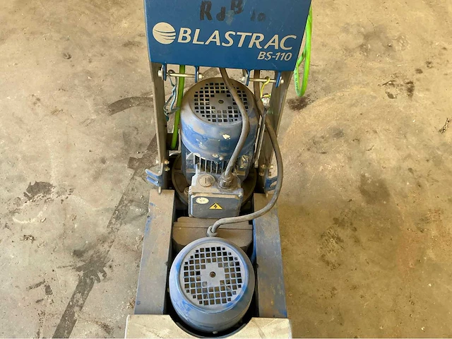 2017 blastrac bs110 tapijtstripper - afbeelding 6 van  13