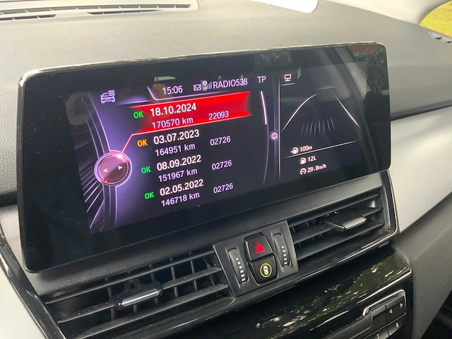 2017 bmw 218i active tourer personenauto - afbeelding 37 van  58