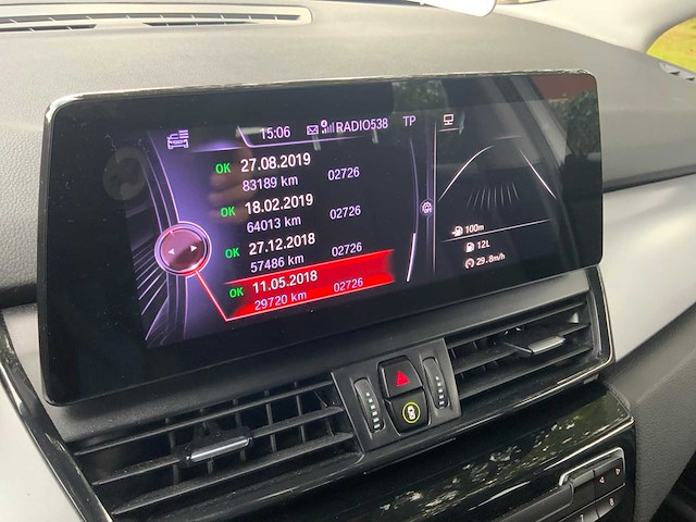 2017 bmw 218i active tourer personenauto - afbeelding 39 van  58