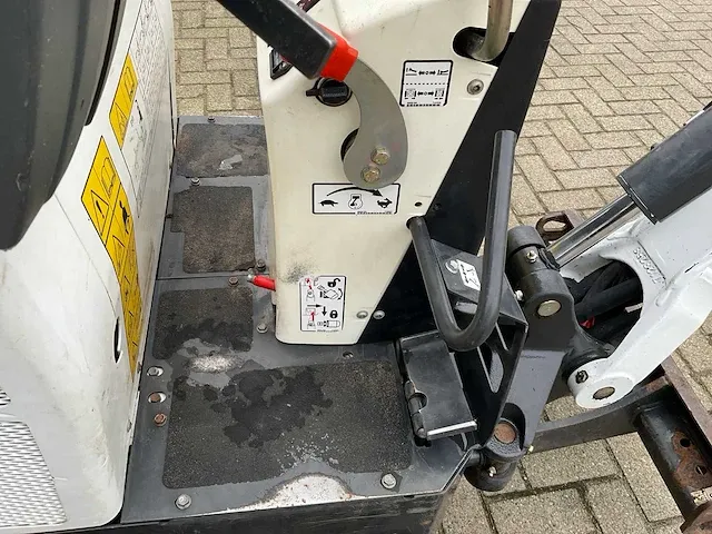 2017 bobcat e10 minigraafmachine - afbeelding 2 van  20